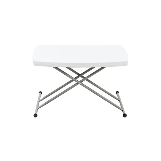 Mesa MODAMOB Plegable con ajuste de altura: base de la mesa 76cmx50cm. 3 niveles de altura: 70.5cm, 61cm, 46.5cm
