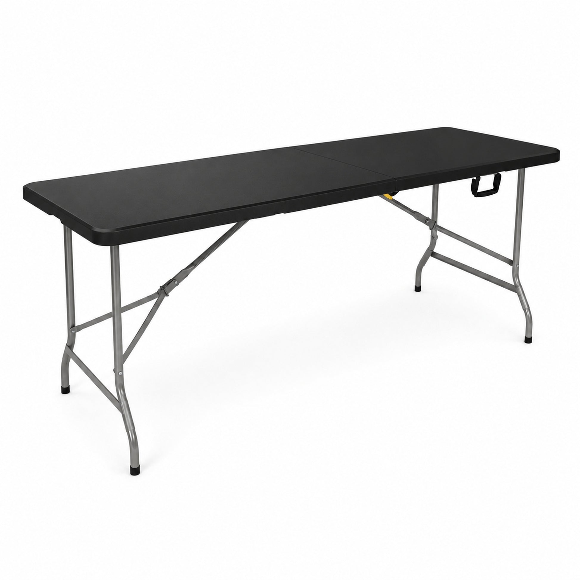 Mesa Plegable MODAMOB FLEXBOARD 180 BLACK, 180cm76cmx74cm, calibre 25mm, color negro