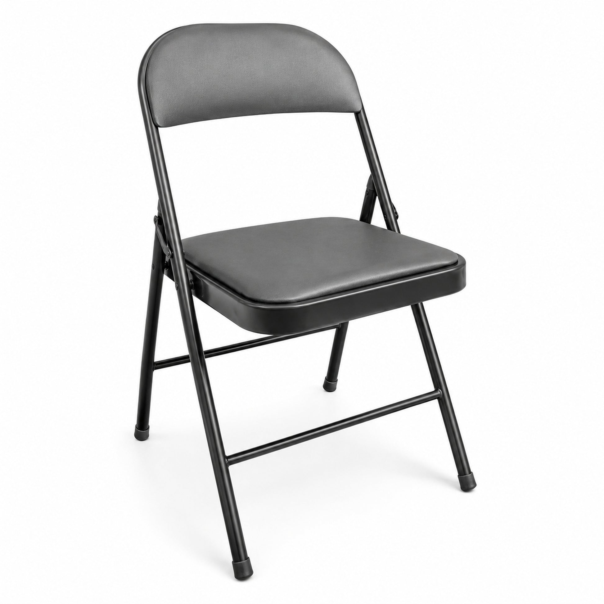 Silla MODAMOB metalica plegable acojinada modelo VC188, 45x45x88 CM, tubo 22x0.8 mm, soporta hasta 120kg, color negro