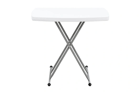 Mesa MODAMOB Plegable con ajuste de altura: base de la mesa 76cmx50cm. 3 niveles de altura: 70.5cm, 61cm, 46.5cm