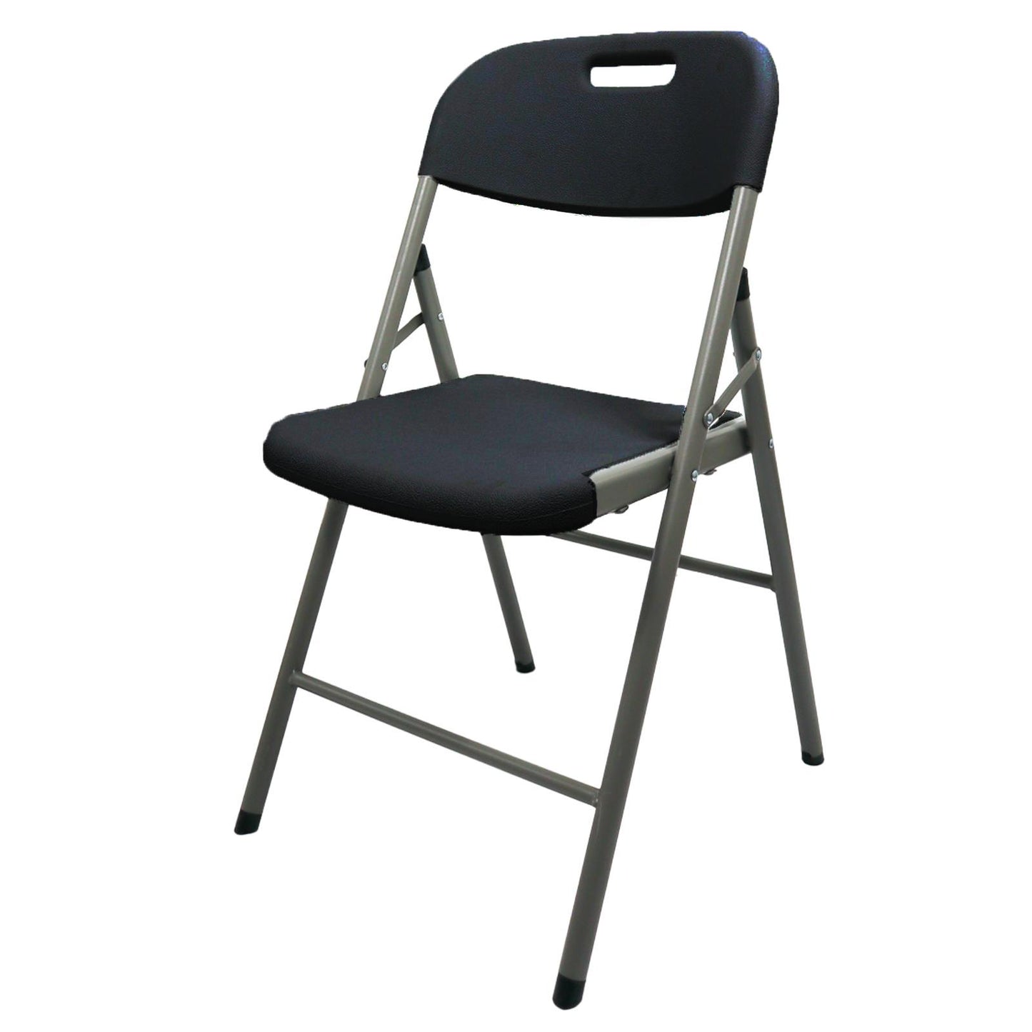 Silla MODAMOB, MOdelo Titan Black, plegable reforzada, 52cm largo, 47.5cm ancho, 85cm alto, diametro tubo 25mm, color negro