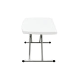 Mesa MODAMOB Plegable con ajuste de altura: base de la mesa 76cmx50cm. 3 niveles de altura: 70.5cm, 61cm, 46.5cm