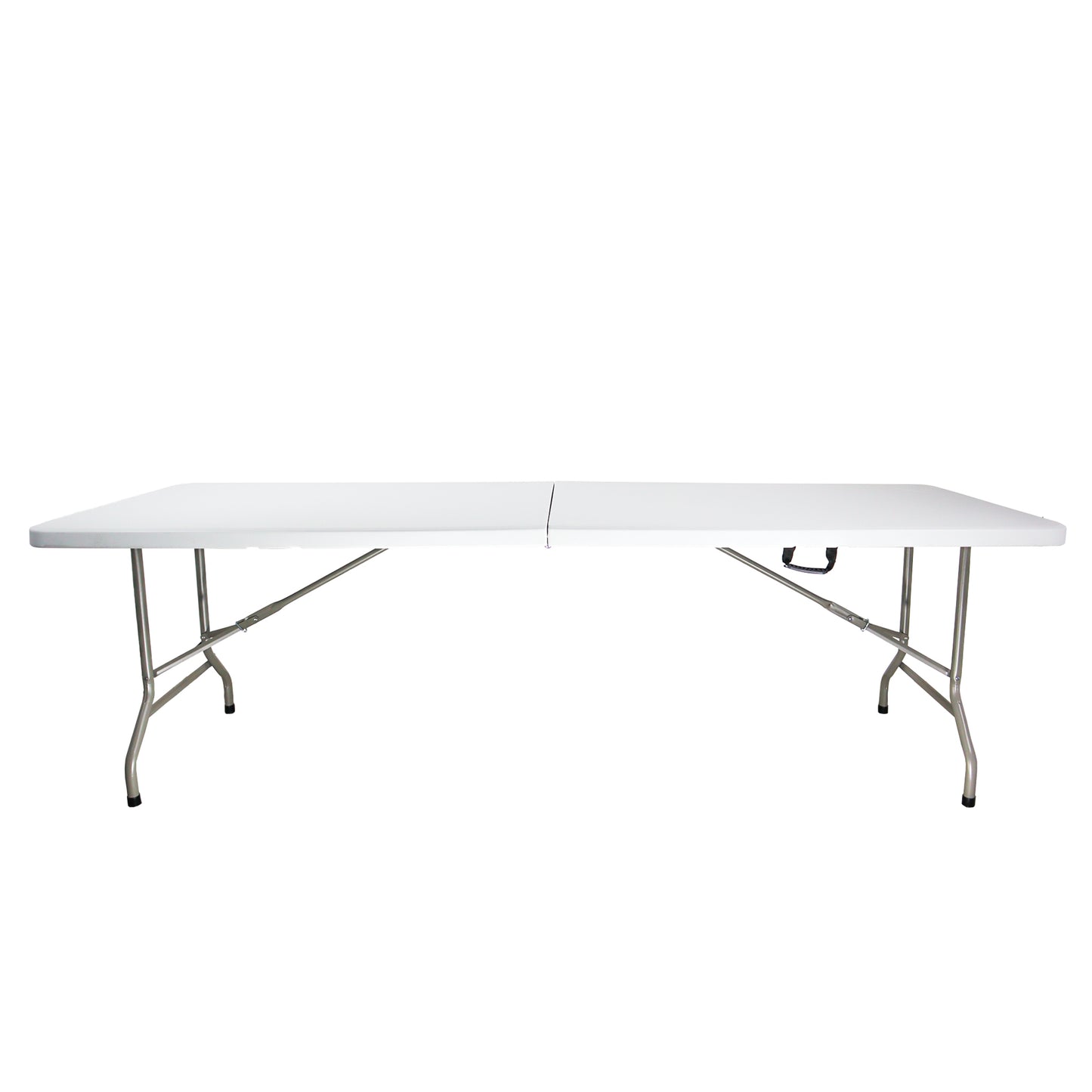 Mesa plegable MODAMOB FLEXBOARD 244, 2.440x760x740cm, calibre 25mm, 4.3cm grosor, blanco
