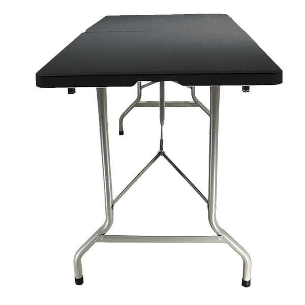 Mesa Plegable MODAMOB FLEXBOARD 180 BLACK, 180cm76cmx74cm, calibre 25mm, color negro