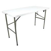 Mesa MODAMOB plegable, modelo Flex Board, 1.22 metros, altura 74cm, ancho 61cm, Color Blanco