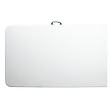 Mesa plegable MODAMOB FLEXBOARD 244, 2.440x760x740cm, calibre 25mm, 4.3cm grosor, blanco