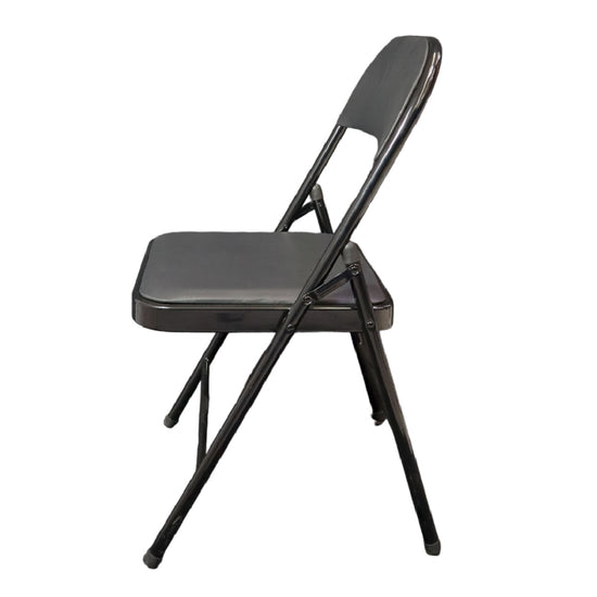 PAQUETE CON 6 Silla acojinada MODAMOB VC188 plegable, 45cmx 45cmx88cm, tubo 22mmx0.8mm, metalica, color negro, 120kg