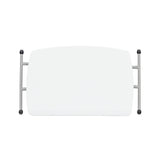 Mesa MODAMOB Plegable con ajuste de altura: base de la mesa 76cmx50cm. 3 niveles de altura: 70.5cm, 61cm, 46.5cm