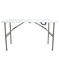 Mesa MODAMOB plegable, modelo Flex Board, 1.22 metros, altura 74cm, ancho 61cm, Color Blanco