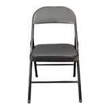 Silla MODAMOB metalica plegable acojinada modelo VC188, 45x45x88 CM, tubo 22x0.8 mm, soporta hasta 120kg, color negro