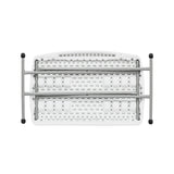 Mesa MODAMOB Plegable con ajuste de altura: base de la mesa 76cmx50cm. 3 niveles de altura: 70.5cm, 61cm, 46.5cm