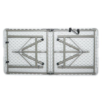 Mesa MODAMOB plegable, modelo Flex Board, 1.22 metros, altura 74cm, ancho 61cm, Color Blanco